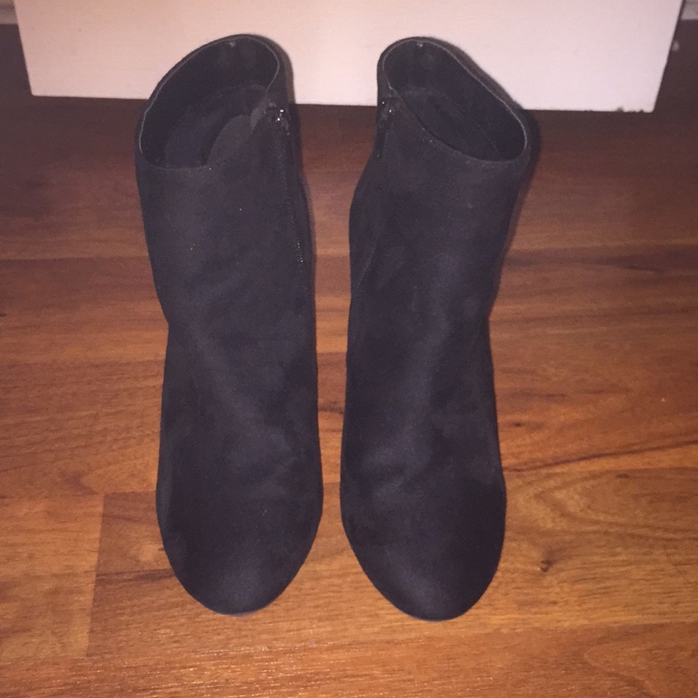 Vegan Suede Booties
